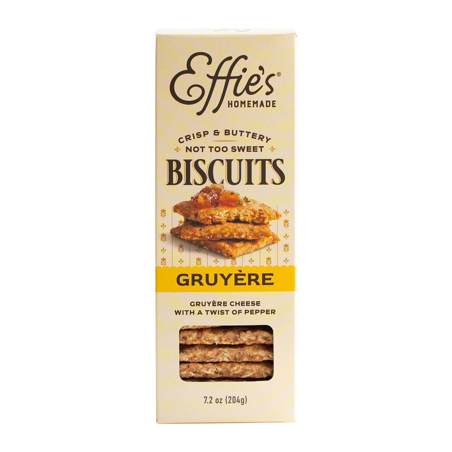 Effie's Homemade Biscuits - Gruyère - 1 Pack