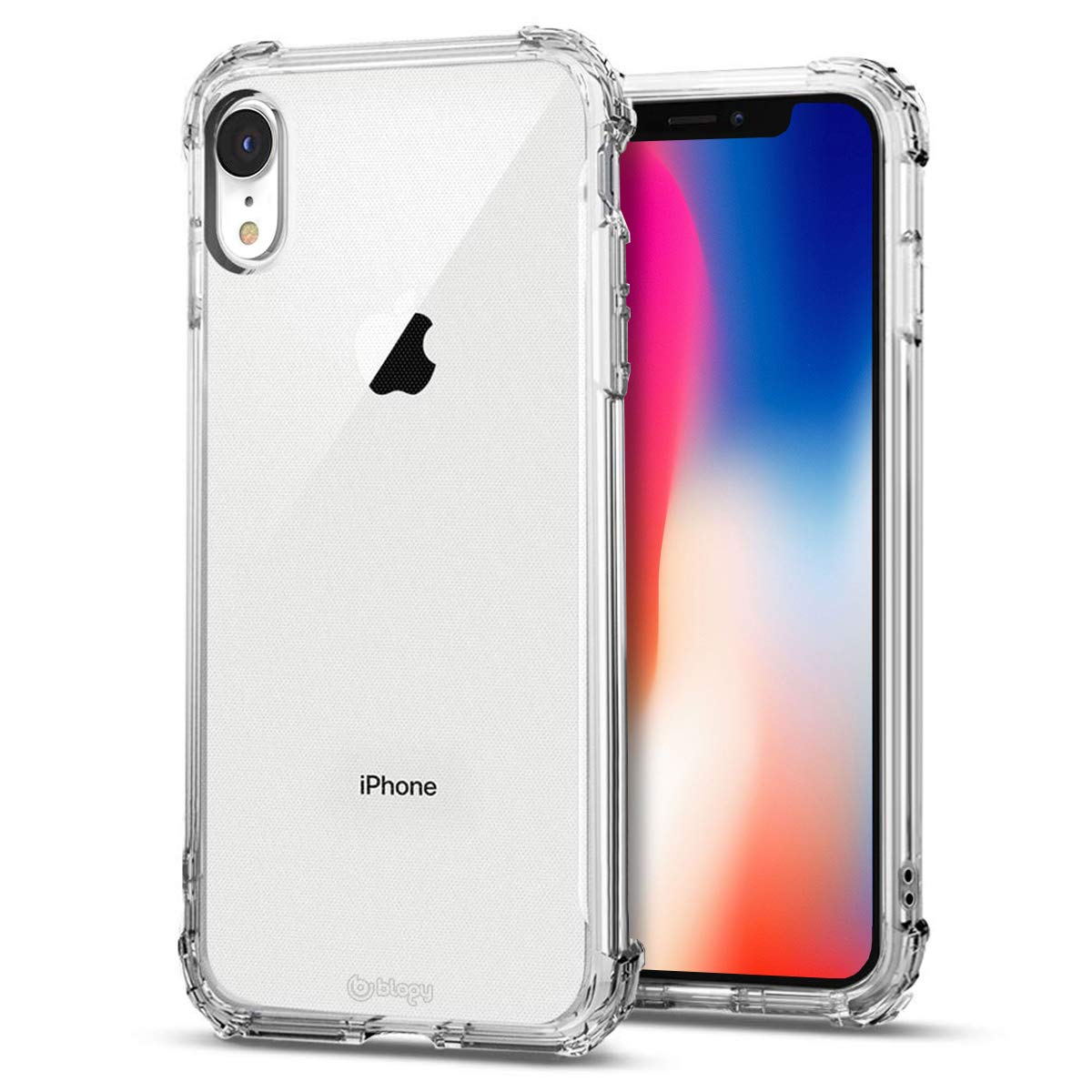 Blogy Iphone Xr Crystal Fit Kılıf, Şeffaf