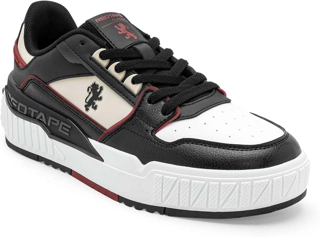 Red Tape Men's Fashion Sneaker, Chunky Platform Lace Up Casual Mens Shoes, Lightweight Low Top Men's Sneakers, Soft Cushioned Insole, Outdoor Comfort for Office, Travel & Daily Wear - Image 6