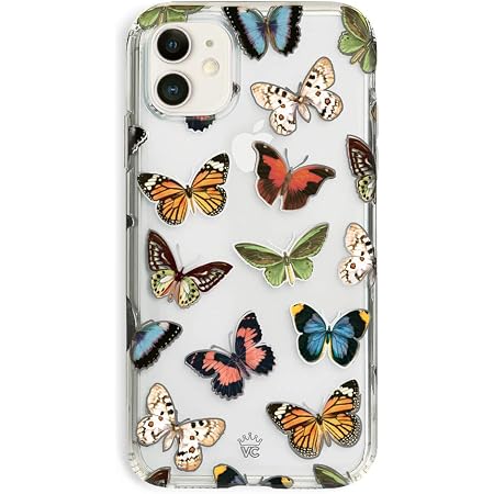 Amazon Com Velvet Caviar Compatible With Iphone 11 Pro Max Case Butterfly Clear For Girls Women Cute Protective Phone Cases Colorful Butterflies Cell Phones Accessories