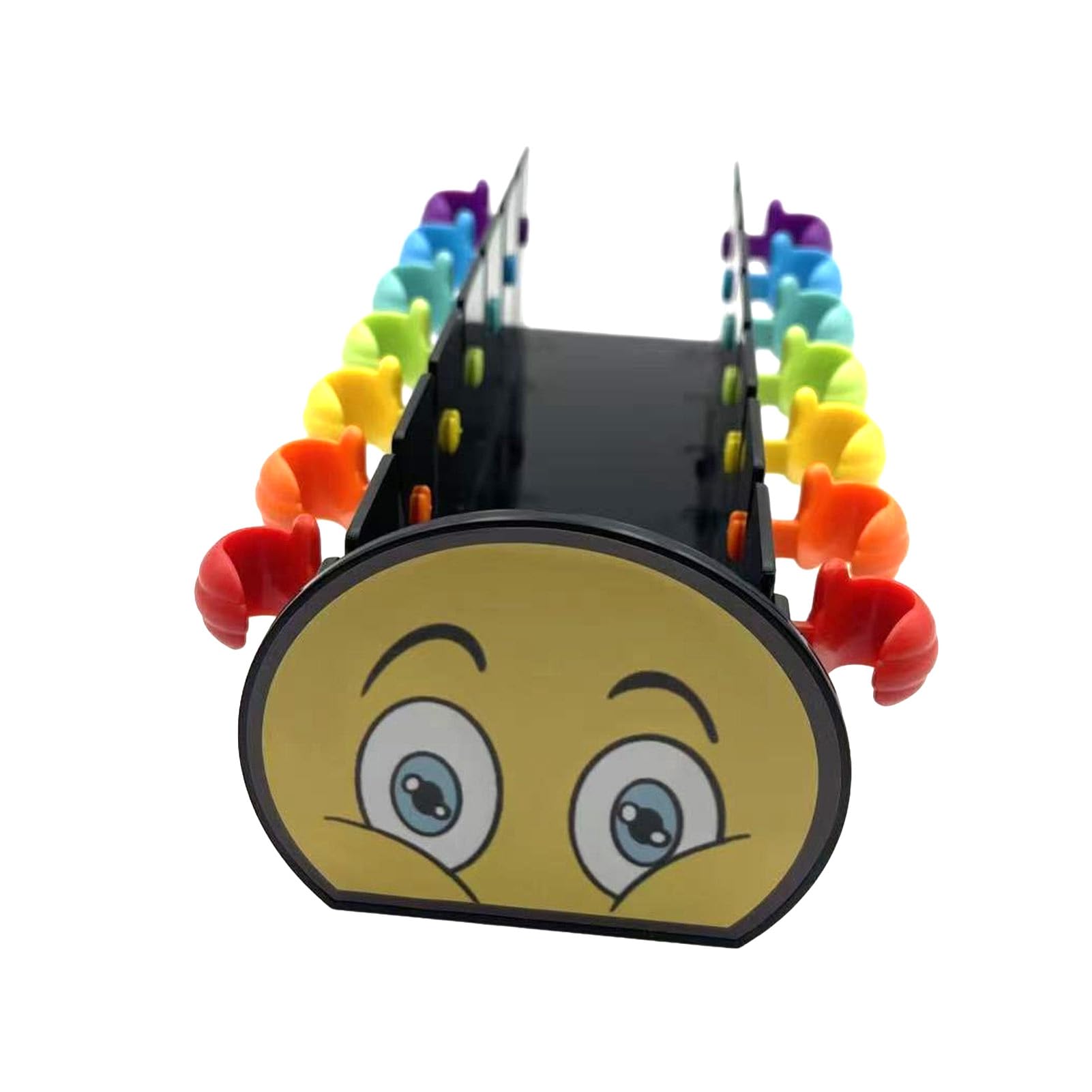 Glifora Hat Organiser - Baseball Cap Rack with Rainbow Hands, 7 Pairs Capacity, Non-Slip Storage Holder for Cloakroom