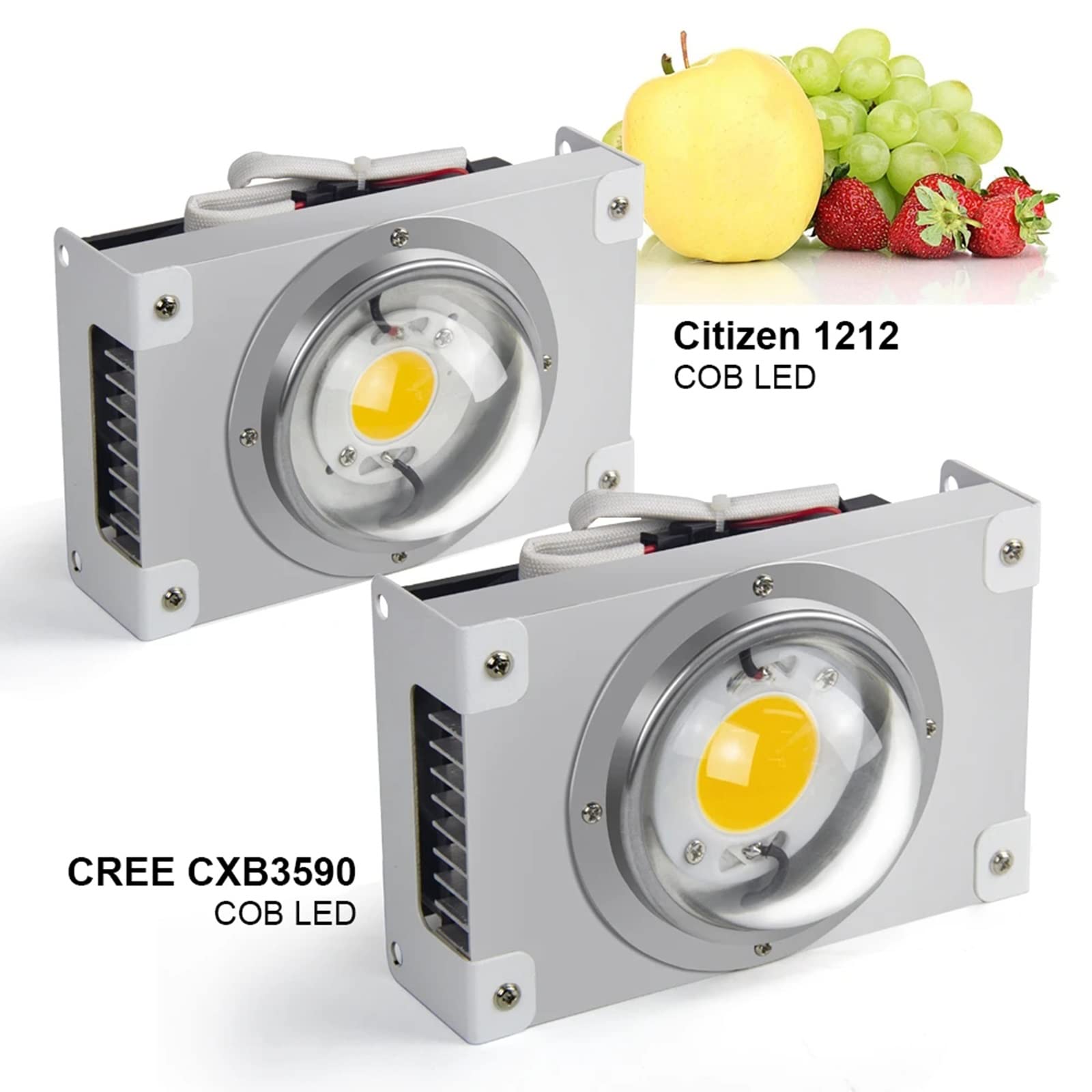 COB CXB3590 LED Grow Light, 3000k -5000K Full Spectrum LED Growing
