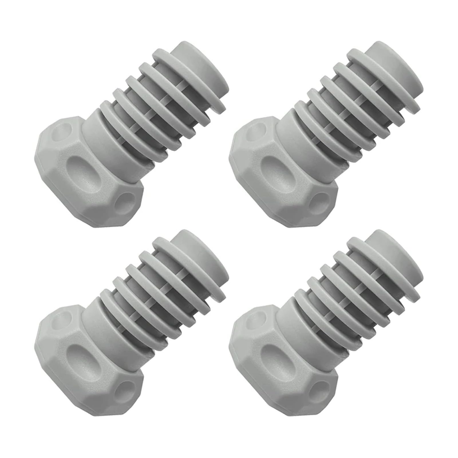 Shurhome 4Pcs Dryer Stacking Set DC61-03128A Stabilizing Legs Bottom Leveler Feet Adjustable Feet for Height Leveling Legs