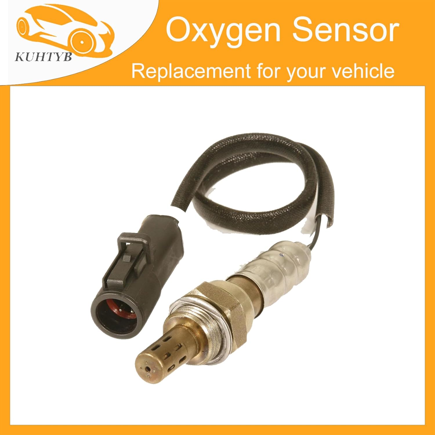 4pcs Oxygen Sensors Set Compatible with Ford F-250 F-350 Super Duty 1999 6.8L V10 234-4127 234-4610 2 Pairs Upstream and Downstream O2 Sensors
