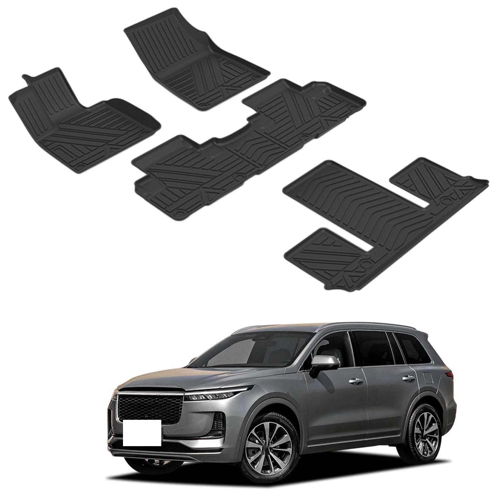 PAPEP Floor Mats for Li One (6 seats) 2019-2020 RHD