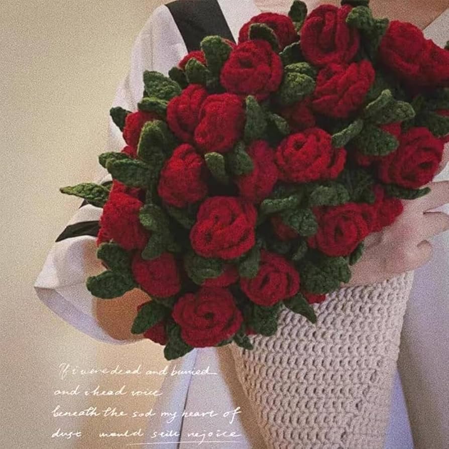 【オーダー】バラ 薔薇 花束ブランケットフラワーブーケ ハンドメイド かぎ編み オーダー】バラ 薔薇 花束ブランケットフラワーブーケ