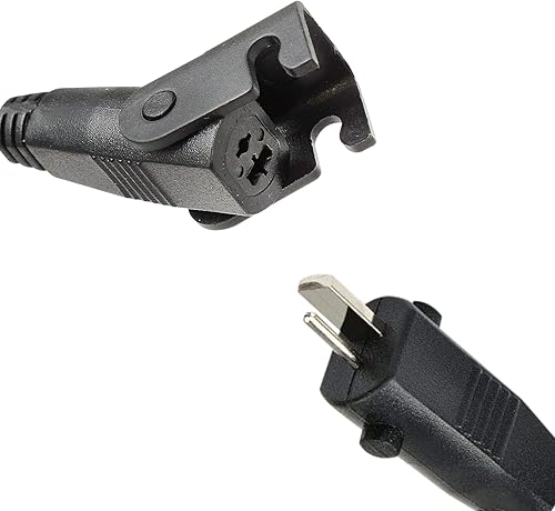 Miniatura 3 de Cable de alimentación reclinable de repuesto, cable en Y de 2 pines para silla elevadora o cable reclinable eléctrico, alimenta 2 motores