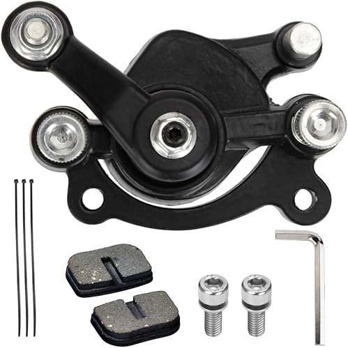 FVRITO Pinza de freno de disco delantero y almohadilla para MBX10 MBX11 80cc MM-B80 105cc MM-B105 CT100U CC100X Trail Mini Bike 47 49cc Mini ATV Gas