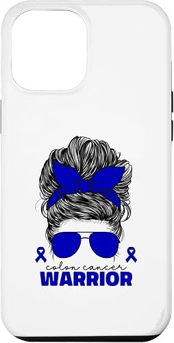 Miniatura 1 de iPhone 14 Plus - Funda para concientización sobre el cáncer colorrectal para mujer