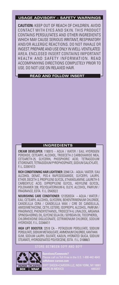Dark & Lovely Color #384 Light Golden Blonde (Pack of 3)