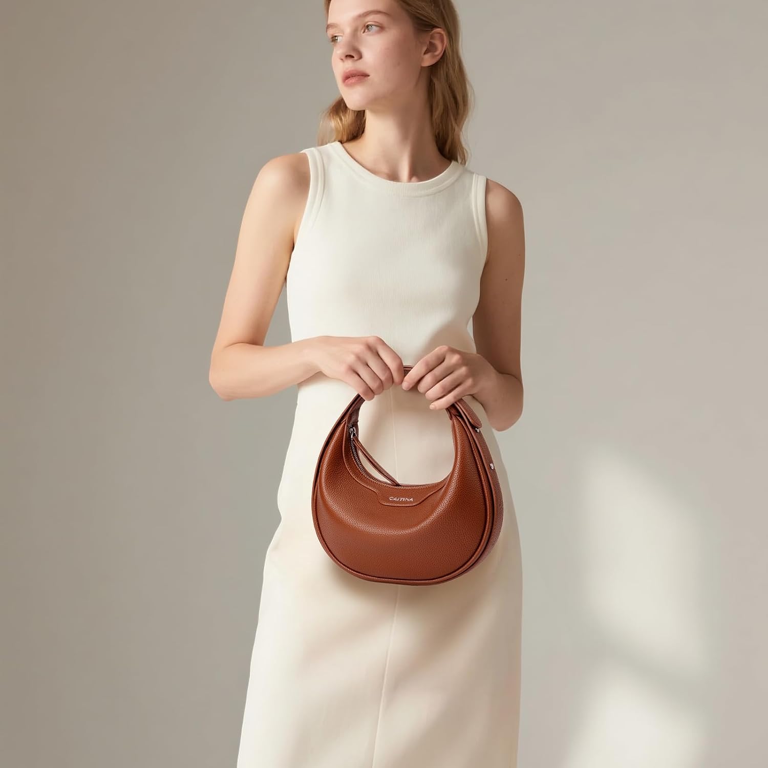 Shoulder Bag for Women Trendy Crescent Bags Women's Shoulder Handbags Tote Bag Shoulder Purse with Adjustable Straps - Image 7