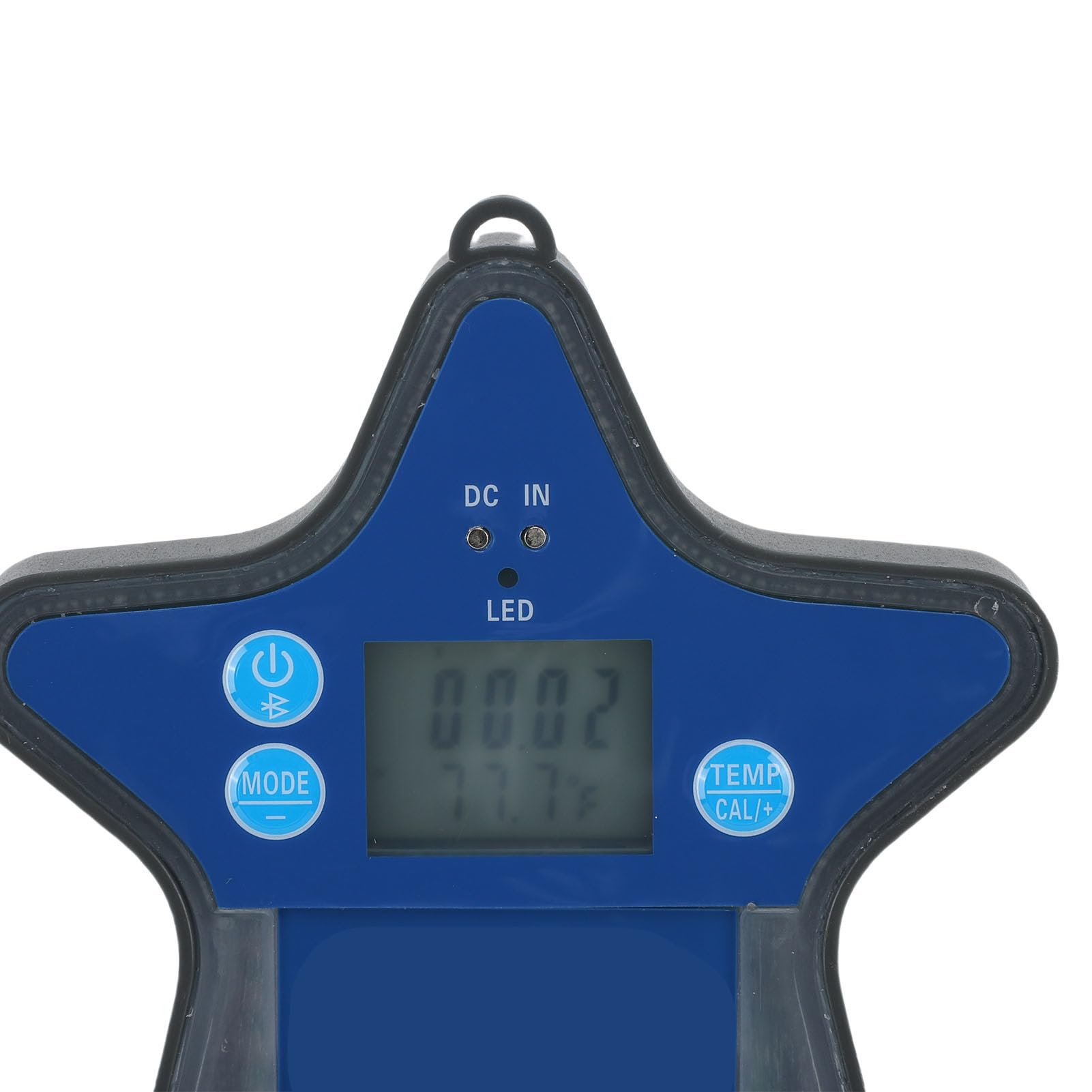 Asixxsix Schwimmender Wassertester, Poolwasser Monitor mit PH ORP CL EC TDS Salzgehalt Temperatur, App Steuerung für Pools Spas Aquarien Hydroponik Labore