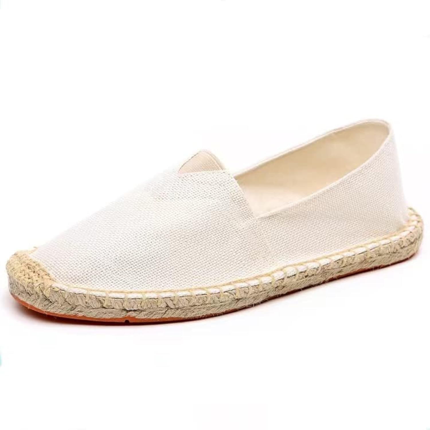 mintzice Men's Solid Comfortable Slip on Canvas Espadrilles Flat-picture-39