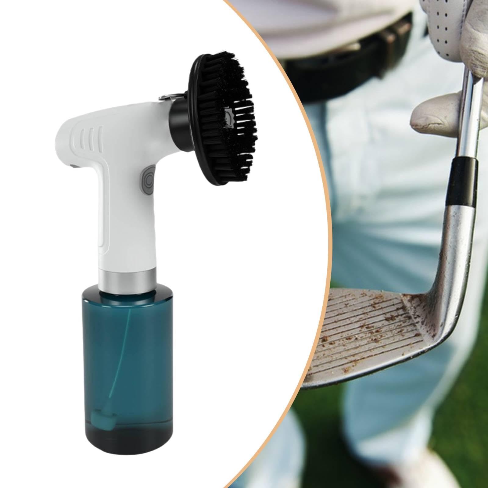 Golf Club Cleaner Bürste Elektrisch Und Kompakt Golfzubehör Leichtes Gewicht mit Starren Borsten Einfache Handhabung für Golfer Platzrunde