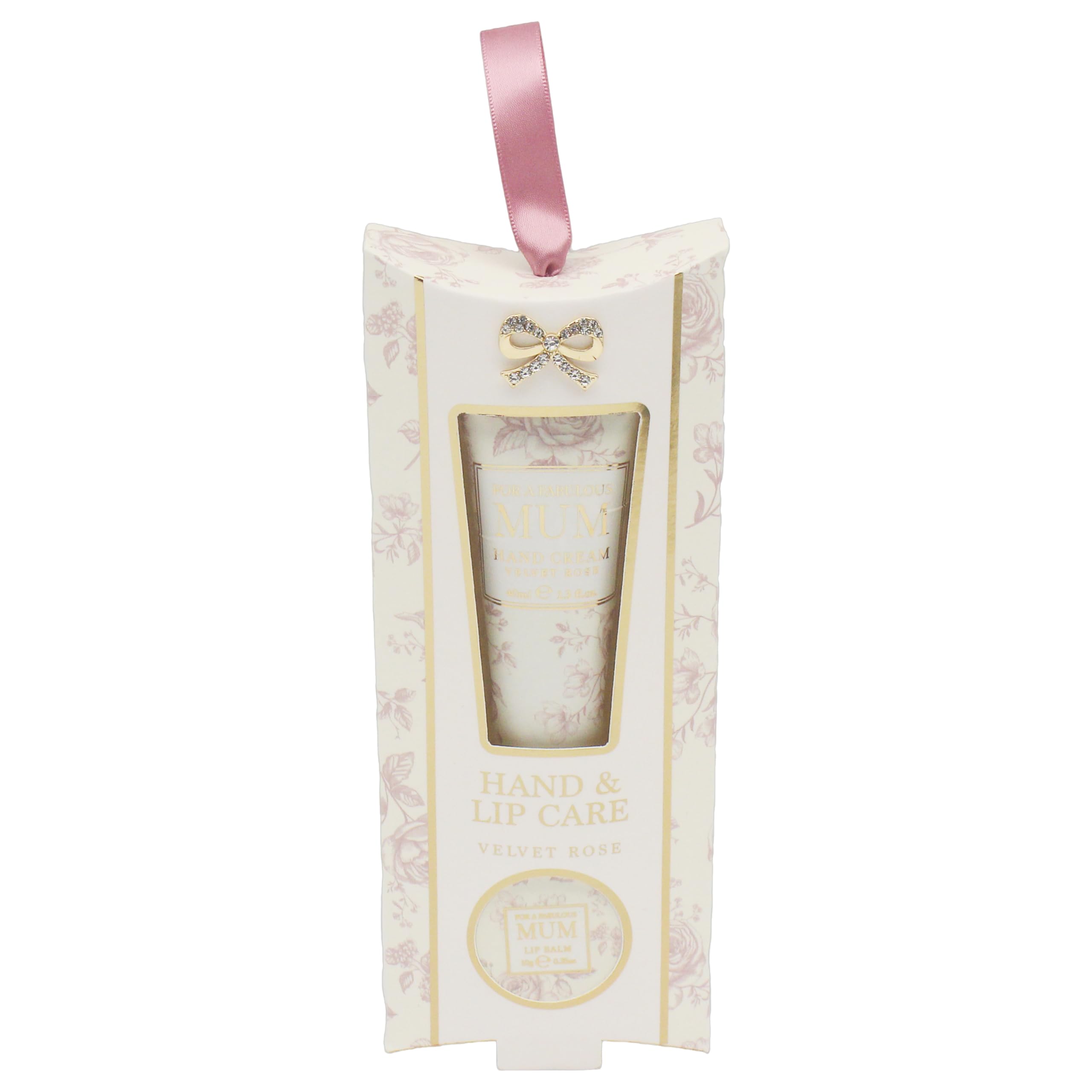 Lesser And Pavey Madelaine Mothers Day Hand And Lip Care Gift Set With 40ml Hand Cream And 10g Lip Balm Nourishing Skin And Lip Moisture Ideal Present For Women