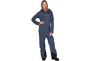 Women's Insulated Coveralls for Winter, Alta Vista Snowsuit Coveralls