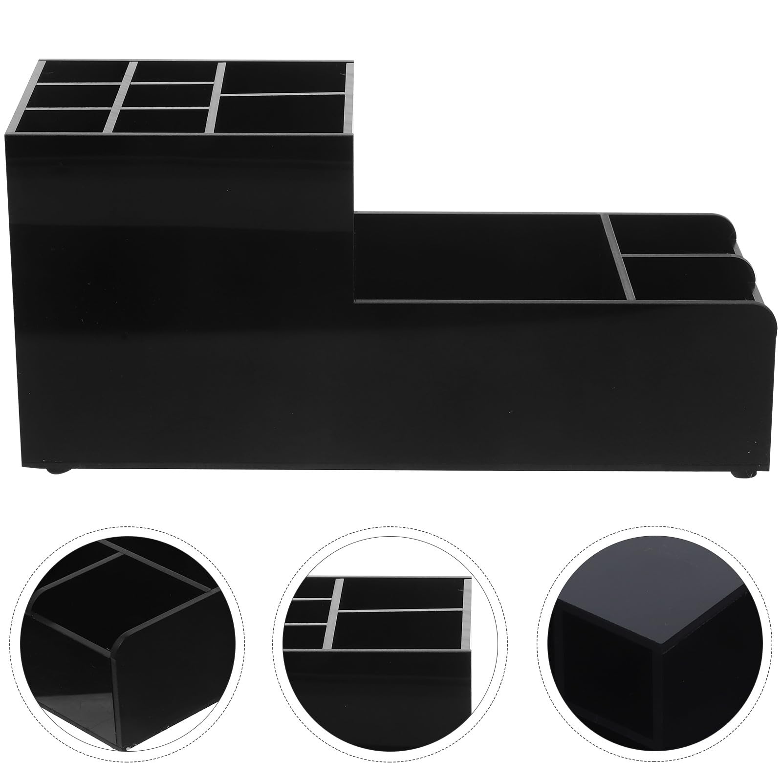 Healeved Porta Tovaglioli da Bar con 11 Scomparti Distributore di e Porta Condimenti Compatto in Resistente Organizer per Forniture Bar e Ristoranti Accessorio Pratico per Cucina e Sala