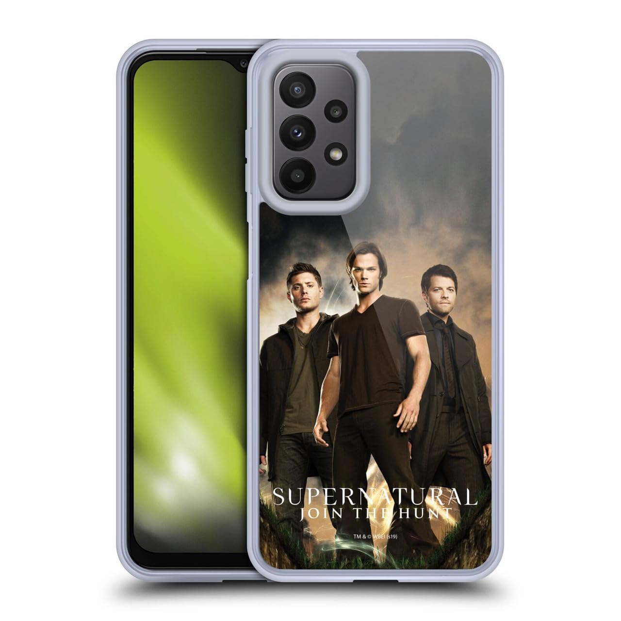 Head Case Designs Officially Licensed Supernatural Sam, Dean & Castiel 2 Key Art Gel Case [Military Grade Protection] Compatible with Samsung Galaxy