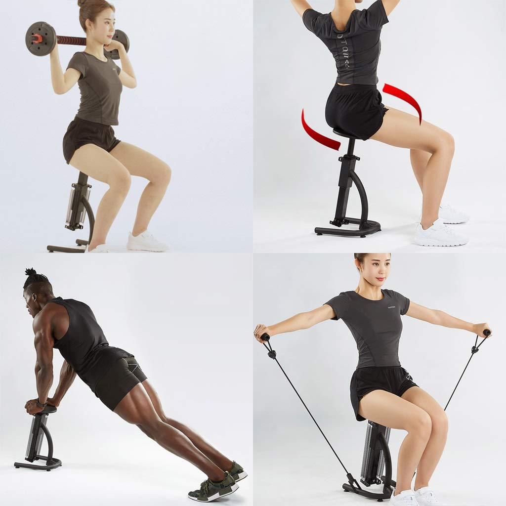 Amazon.co.jp: スクワットマシンジムスクワット補助フレームホーム