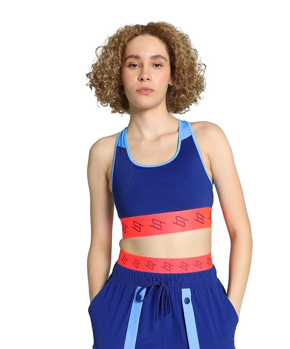 PUMA Women’s Polyester Wired Classic Sports Bra PUMA Women’s Polyester Wired Classic Sports Bra