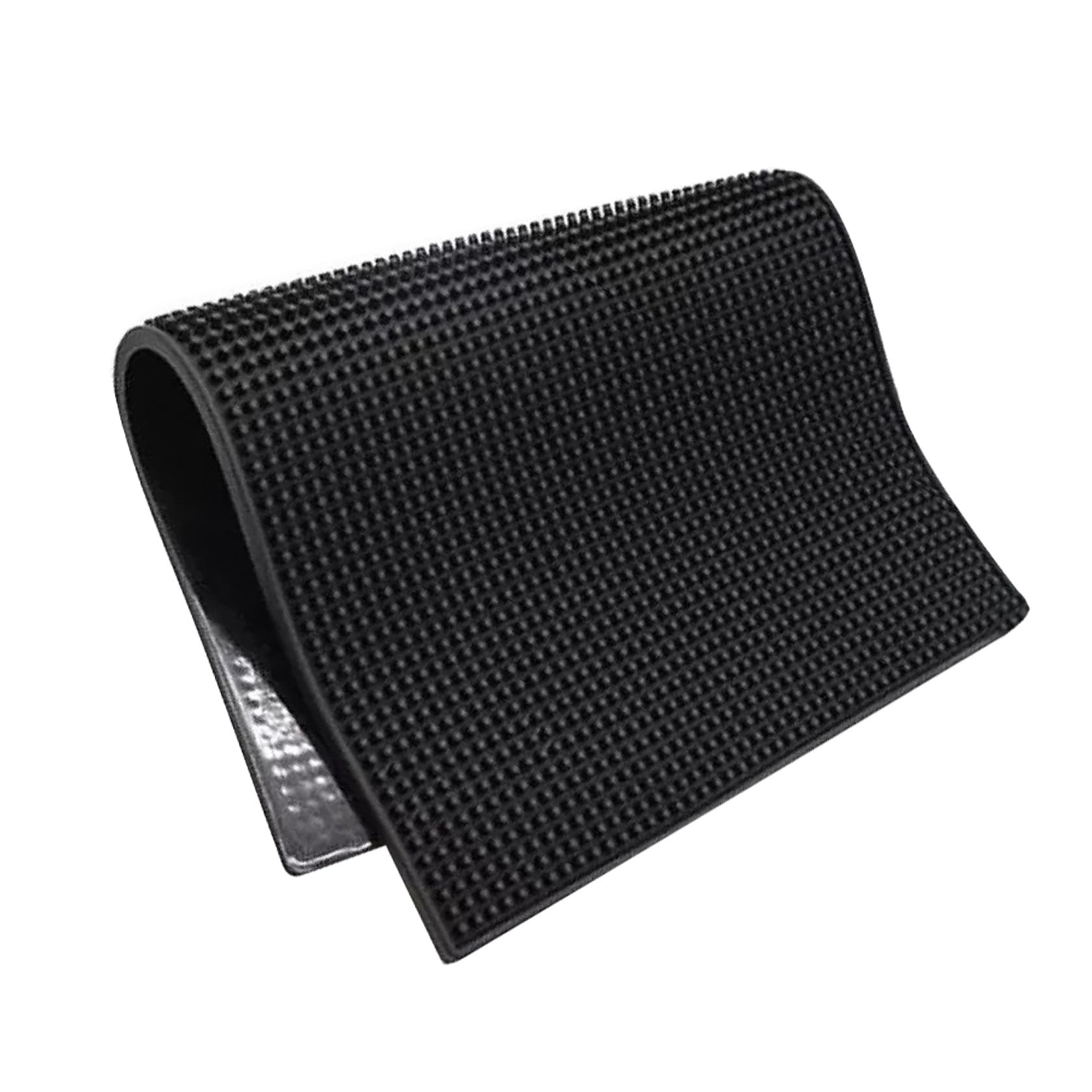PartyKindom 1Pc Hair Salon Storage Mat Skid Cushion for Hair Clippers and Cutting Tools Durable Insulated Pad Black Easy to Clean for Hairstylists and Barbers-image-5