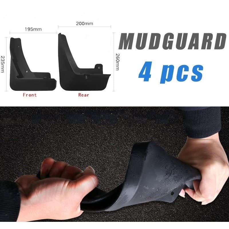 Guardabarros de coche para Mazda 3 Sedán BP contra salpicaduras y gravilla 2