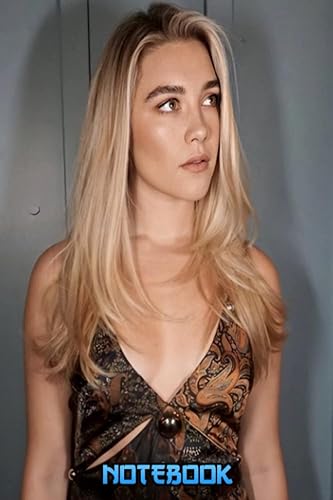 Notebook Florence Pugh Notebook College Ruled , Writing Journal, Lined Paper, Thankgiving Notebook , Home School 6x9 100 Sheets #304