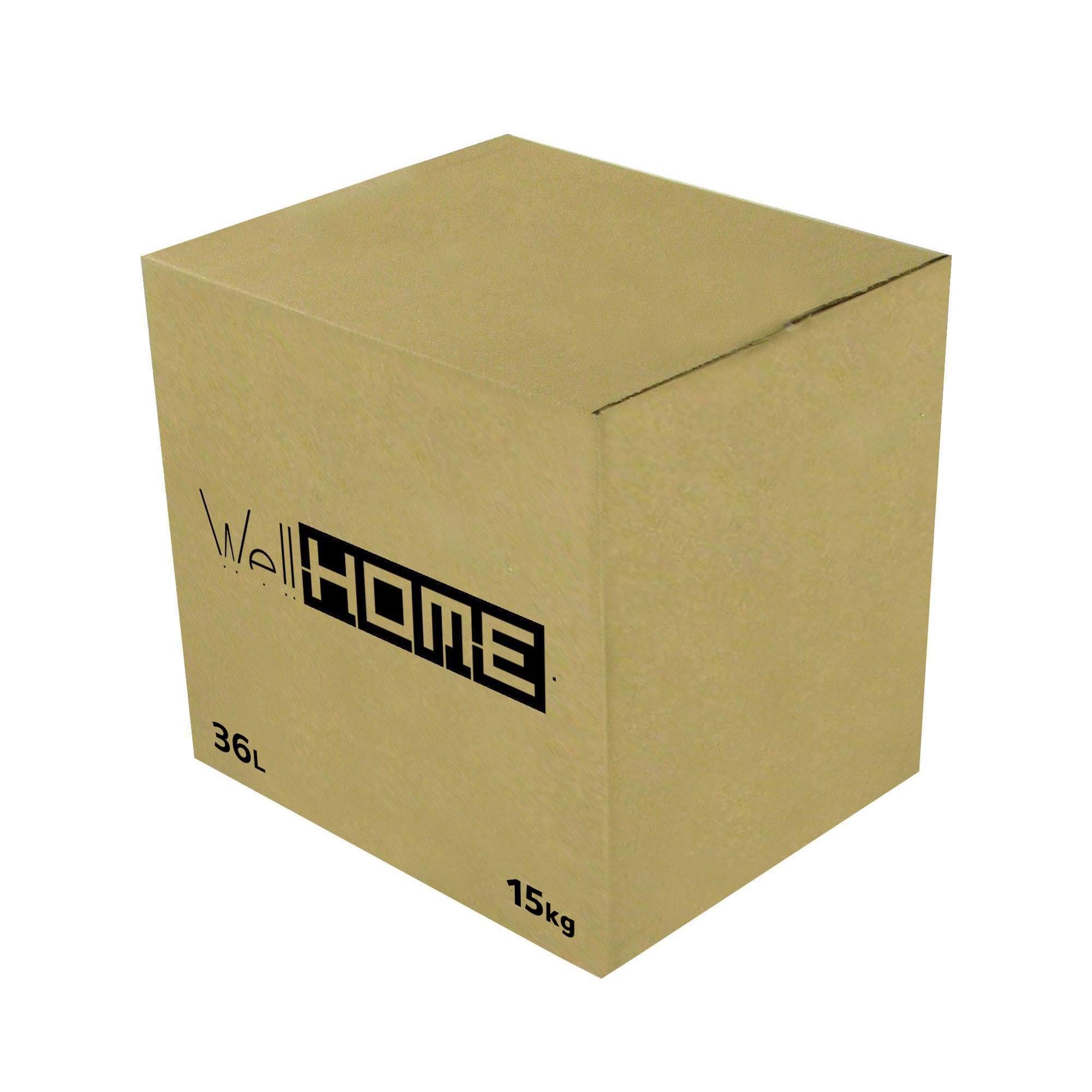 Caja de Leña de 15Kg de Madera de Haya Seca para Chimeneas y Barbacoas/Palos de 30-50cm de Longitud