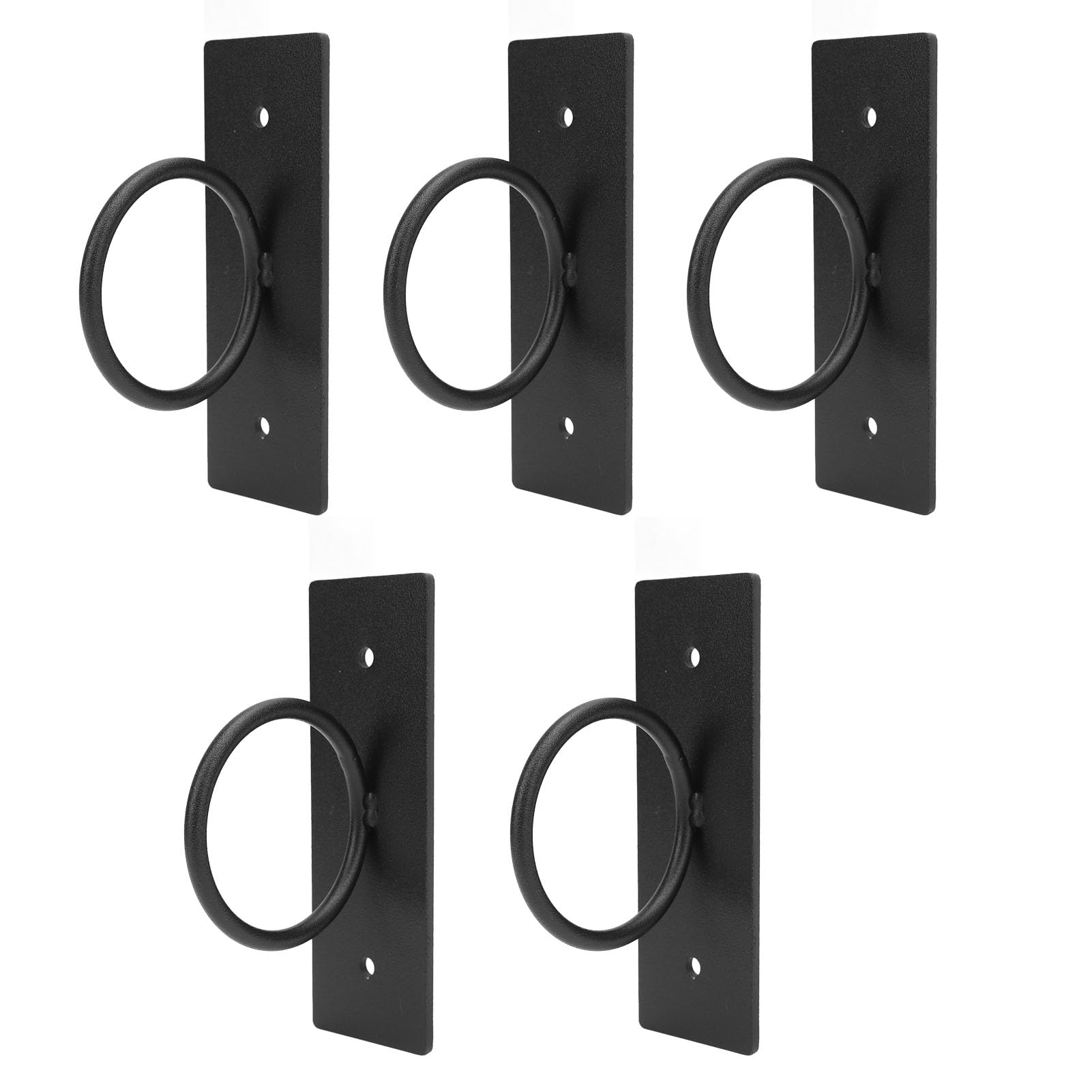 Decorative Rope Supports Holders, 5 Pack Decorative Rope Supports Holders, Hanging Rope Fence Bracket, Wall Mount Hanger Ceiling Hook for Rope Railings, Docks, Decks, Gardens