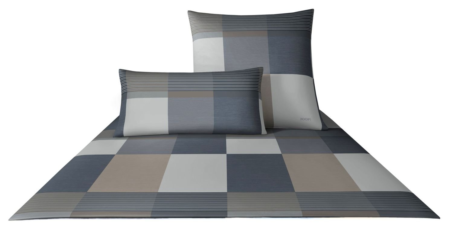 Joop! Bettwäsche Plaza Squares 4051 Cappuccino - 09
