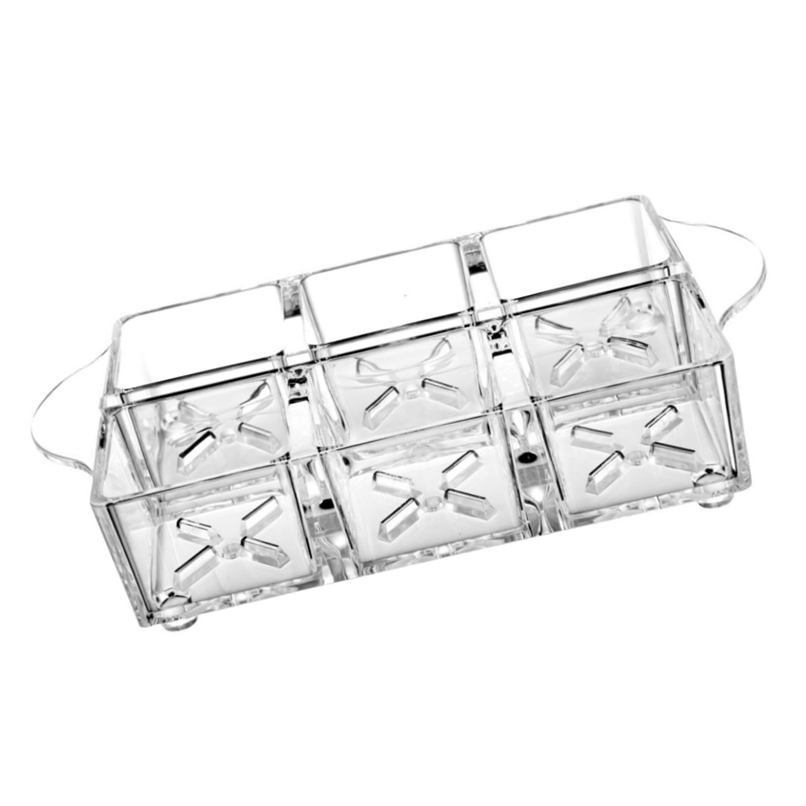 MALSSE Easy-Clean Modern Wine Holder Sturdy Vertical Design, Space-Efficient AS/PMMA Home Accessory Clear AS PMMA Storage Rack Compact Party Drinkware Holder