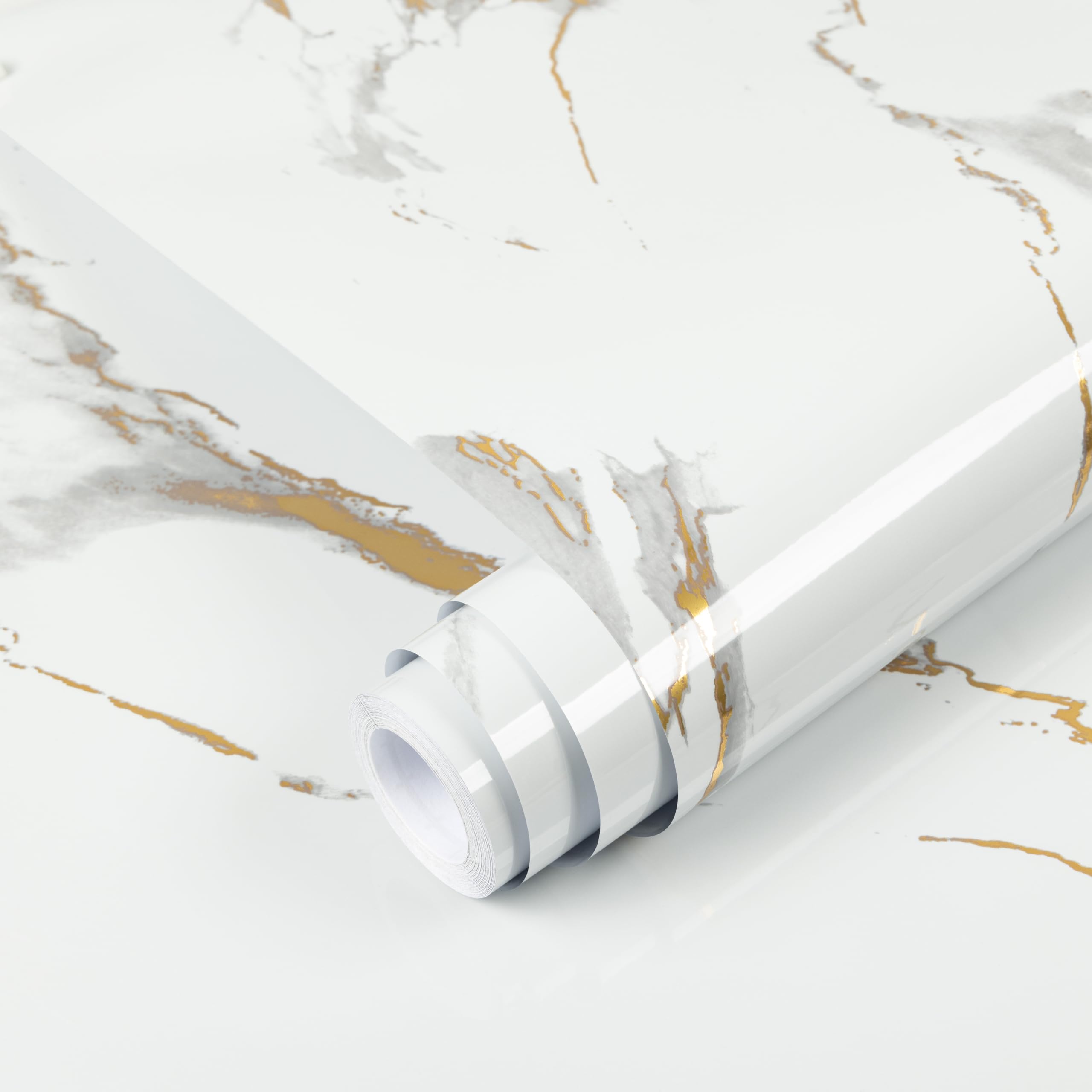 Hode Marble Vinyl Wrap Sticky Back Plastic Roll Kitchen Wallpapers