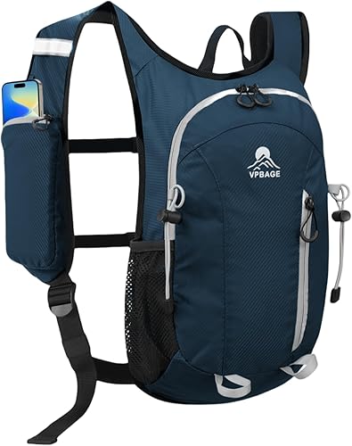 Mochila de senderismo pequeña con soporte frontal para teléfono, mochila plegable con correa para el pecho y la cintura, mochila ligera para mujeres disponible en Yaxa Guatemala