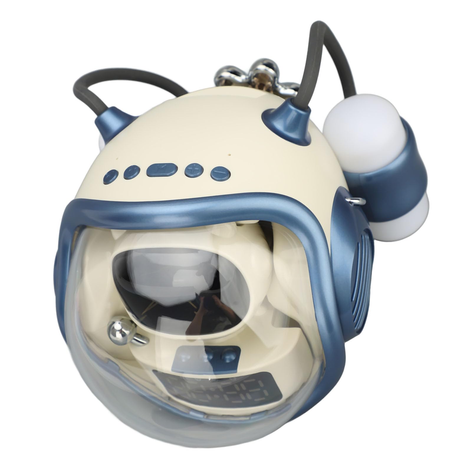 Sveglia Astronauta Con Luce Notturna 22 Colori E Macchina Del Suono - Altoparlante Bluetooth, Doppio Allarme E 21 Suoni Rilassanti Per Bambini E Adulti