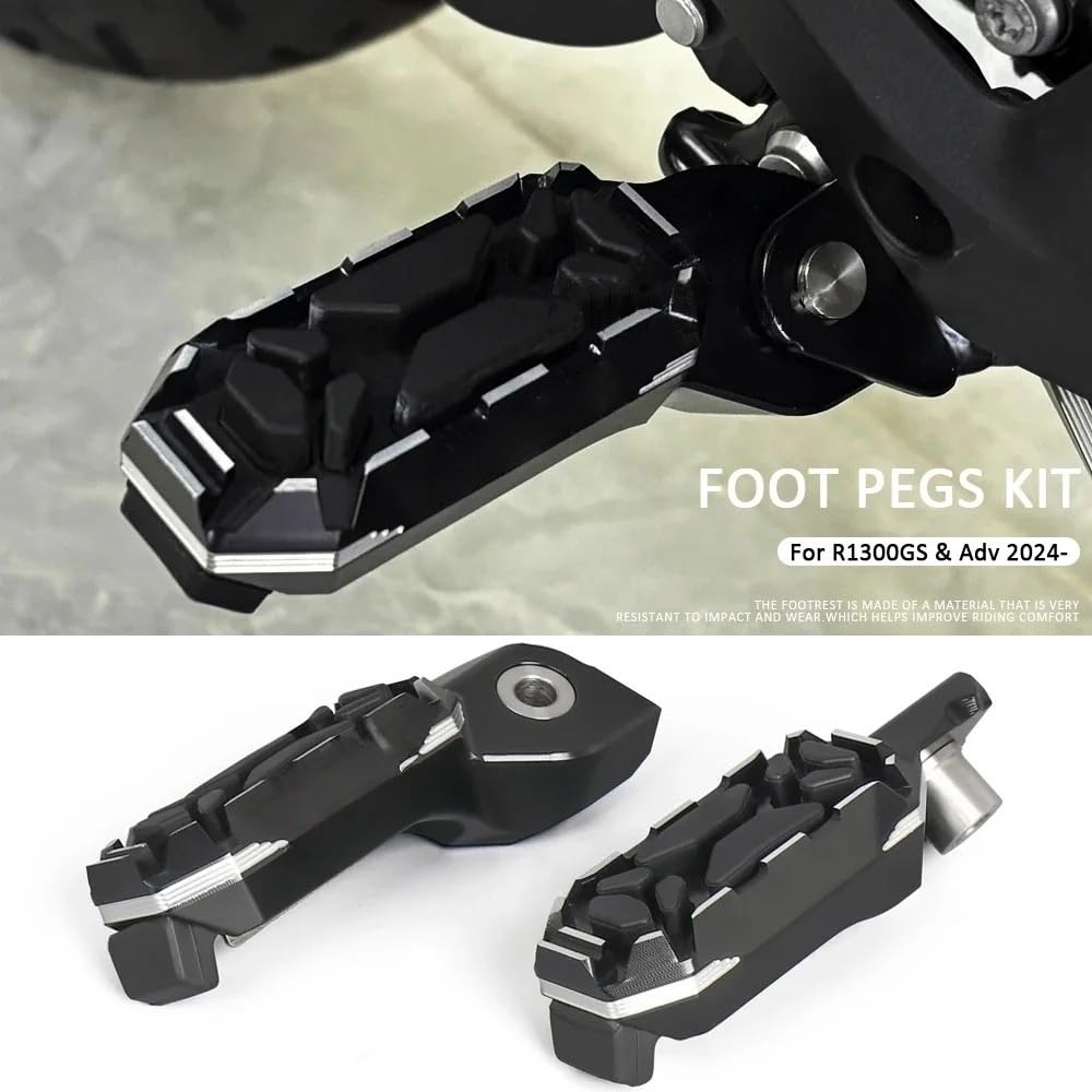 Pasuje do Bmw R1300 GS Adventure 2023 2024 2025 akcesoria podnóżki motocyklowe kierowca podnóżek jeździec