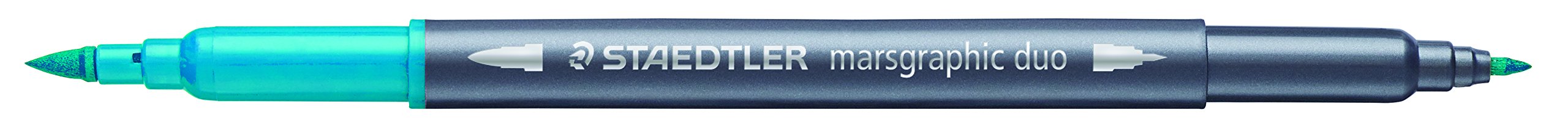 STAEDTLER double ended watercolor brush markers, marsgraphic duo, for illustrations, detail work, manga and expressive lettering, 18 colors 3000TB18LU - Image 4