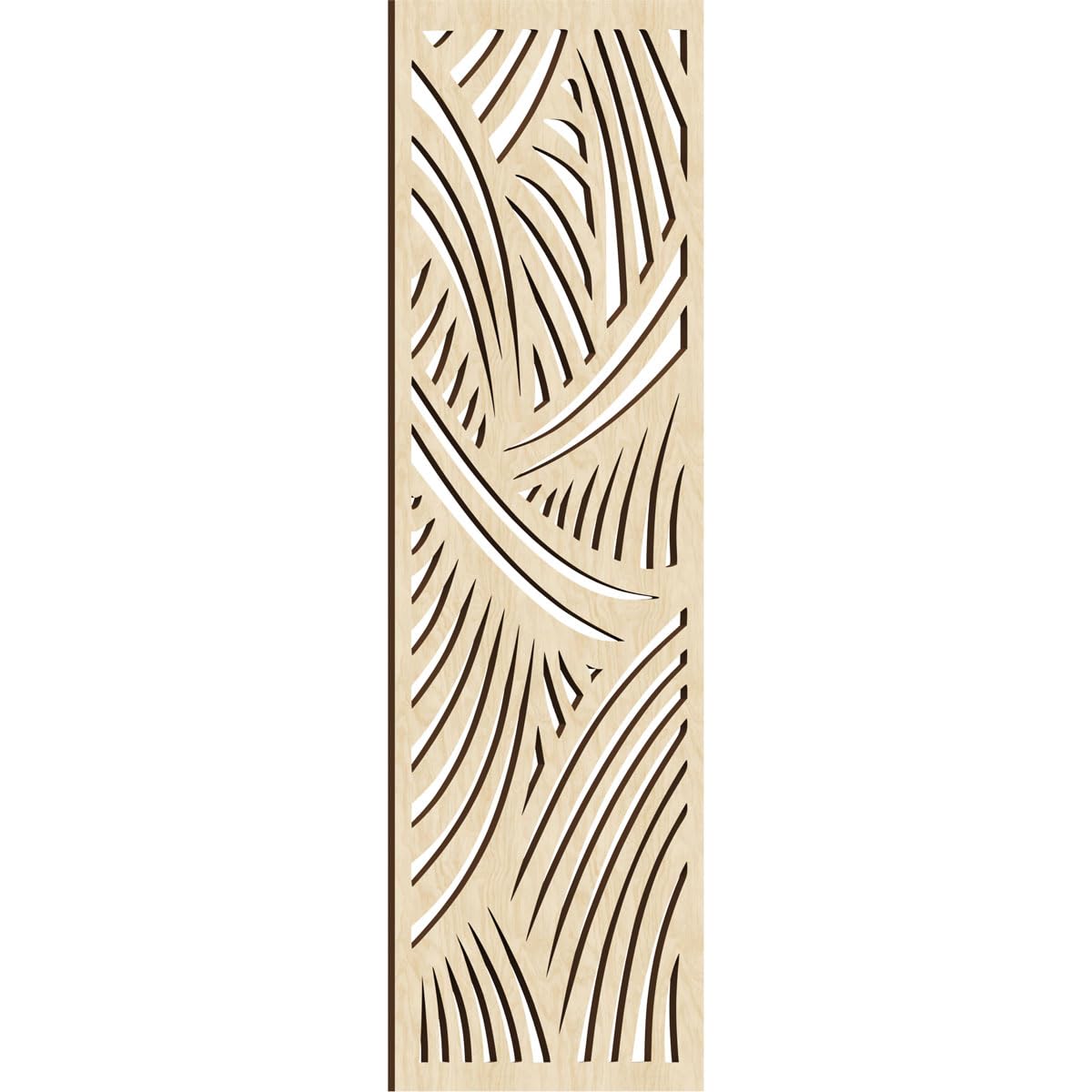 Chester Decorative Pierced Fretwork Wood Wall Panels, 21 3/8"W x 54 3/8"H x 3/8"T, Birch