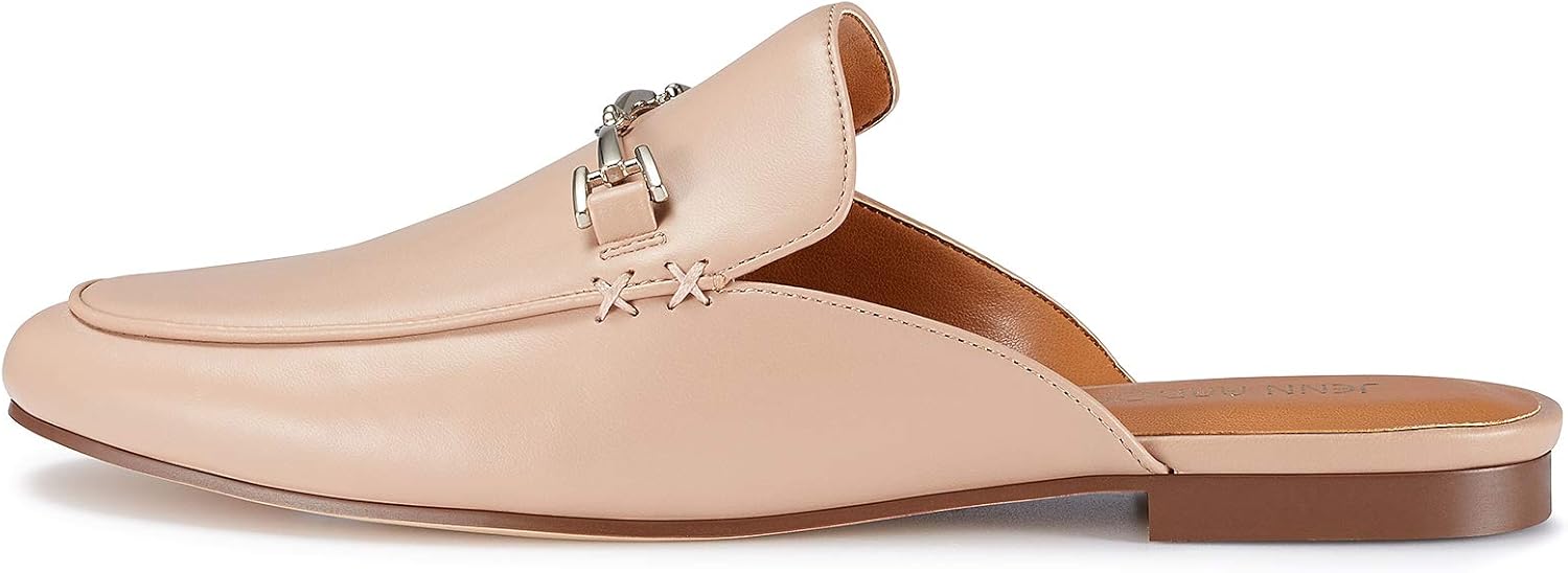 JENN ARDOR Mules for Women Flats Backless Loafers Shoes Slip On Slippers Pointed Toe Low Heel Work Slides Womens Mules Casual Shoes - Image 3