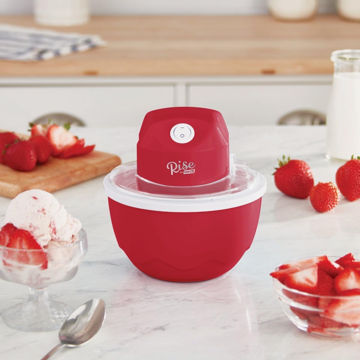 Rise By Dash RPIC100GBRR04 RED Ice Cream Maker - Quantity 1
