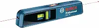 Bosch GLL1P Nível de laser de ponto e linha de 70 metros para aplicações de nivelamento horizontal, vertical ou angular, preto