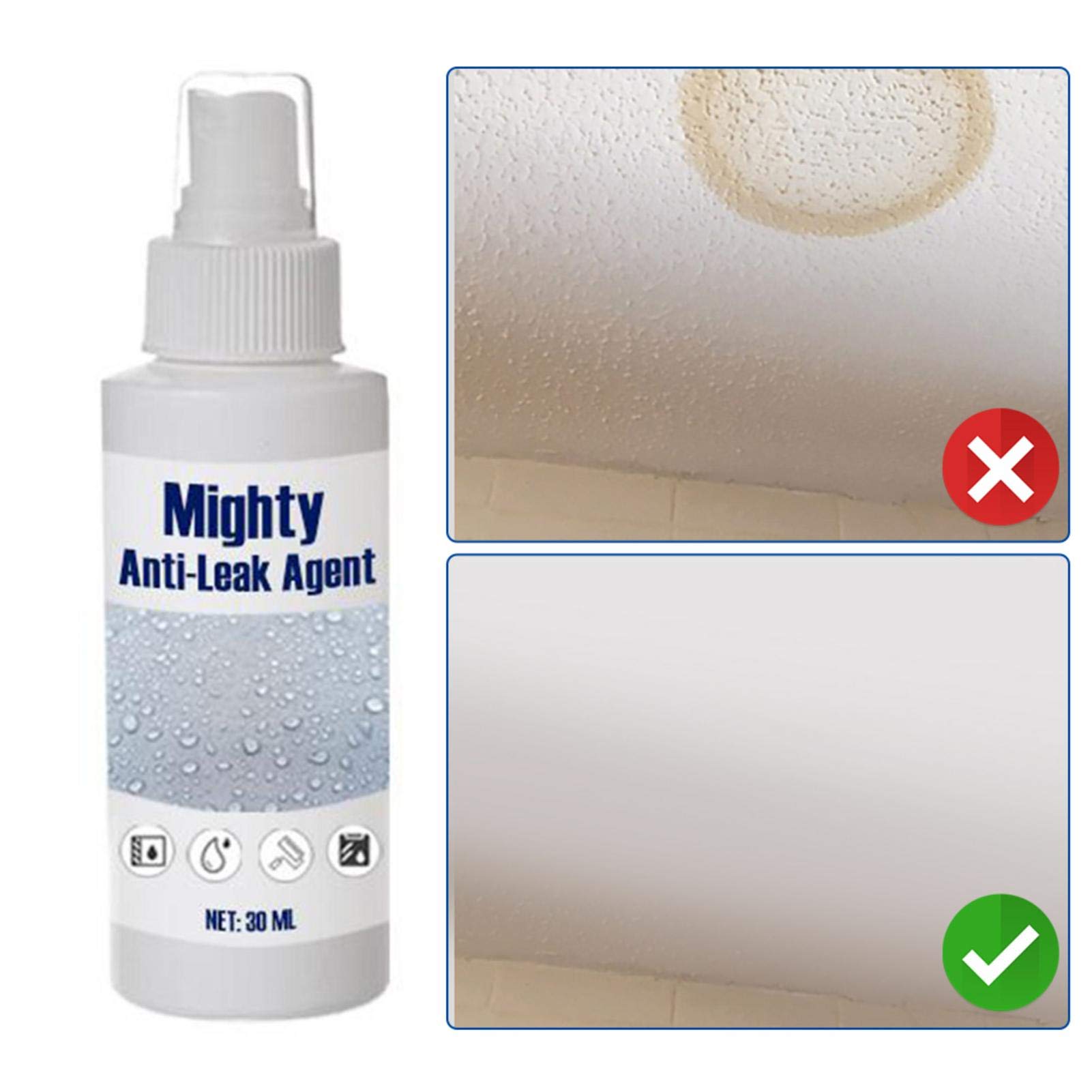 Mighty AntiLeaking Sealant Spray Waterproof Agent Spray Anti Leak Mighty Bonding Spray Super