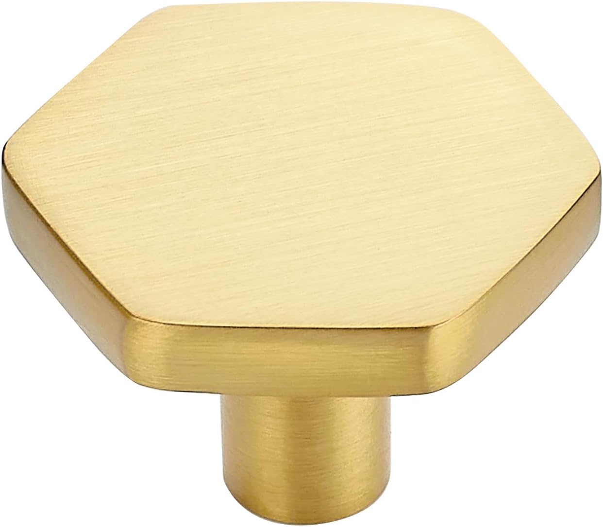 1 Pack Gold Knob, Kitchen Knob Solid Pull for