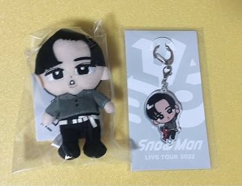 【新品未使用品】目黒蓮 すのチルぬいぐるみ、 キーホールダー、アクスタ3点セット Snowman アクキー すのチル 目黒蓮 ぬいぐるみ キーホルダー