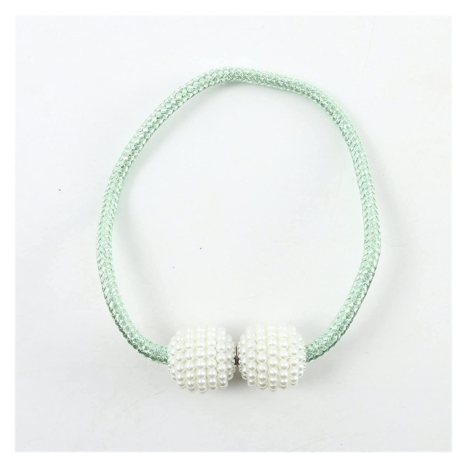 Rideau 2 Pcs Magnétique Rideau Clip Rideau Embrasse Boucle Clips Suspendu Boule Boucle Cravate Arrière Rideau Accessoires Décor À La Maison