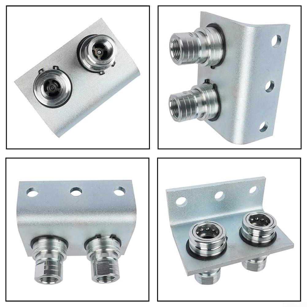 Raccord hydraulique TL39-B conçu pour les connexions NPT de 1,27 cm avec support de rupture pour outils et accessoires agricoles