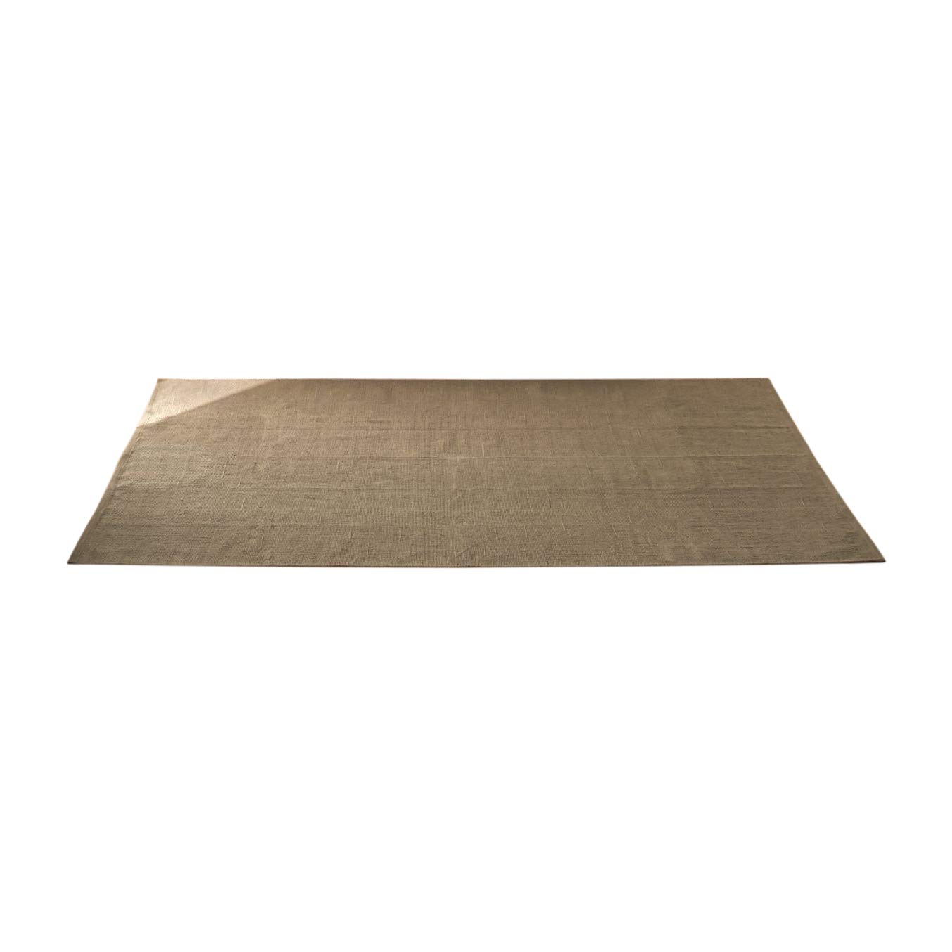 Amazon｜無印良品 インド綿手織ラグ/ライトブラウン 200×240cm 