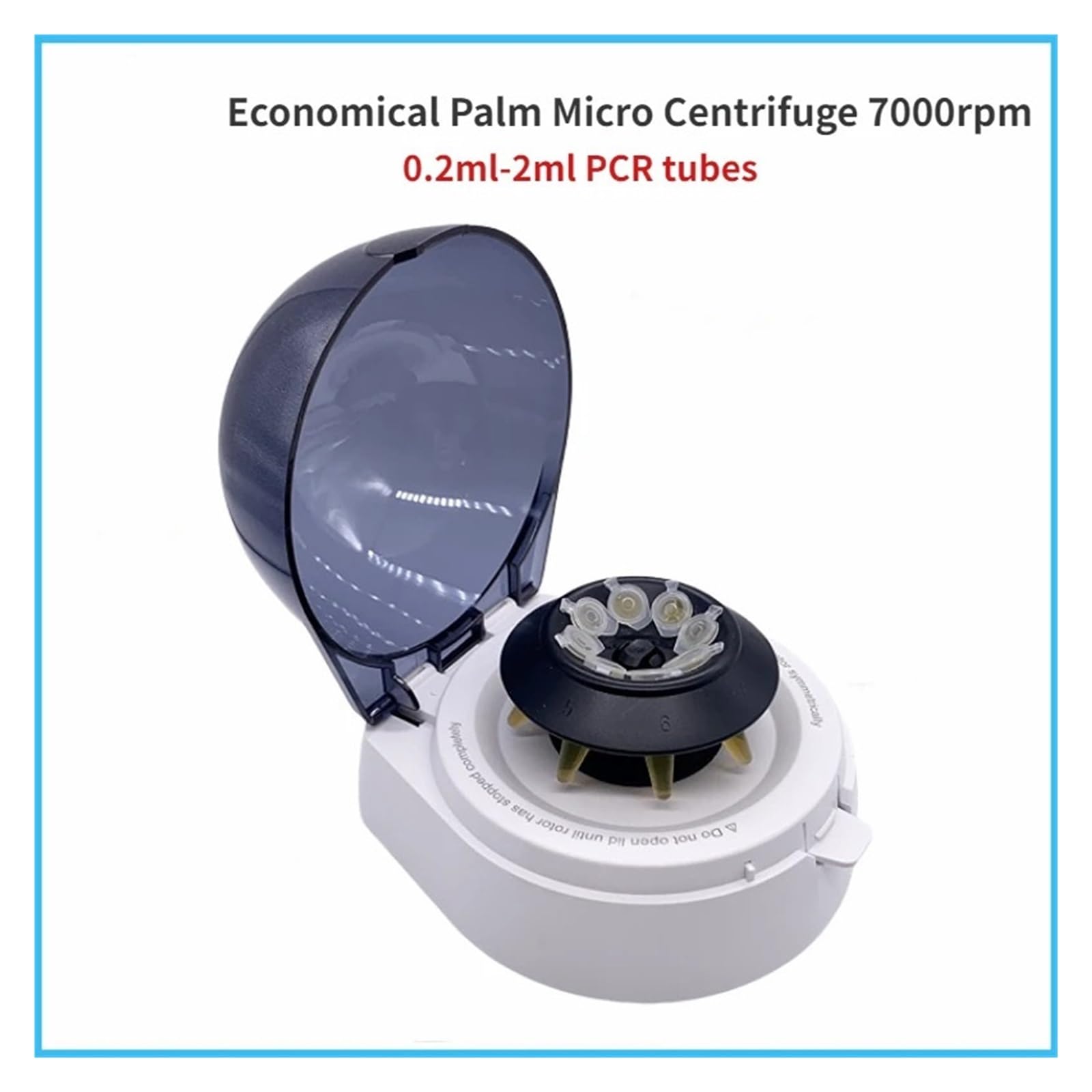 Centrífugo, Mini Centrífuga, Máquina De Laboratorio 7000rpm, Microcentrífuga Tubos PCR 0,2 Ml-2 Ml