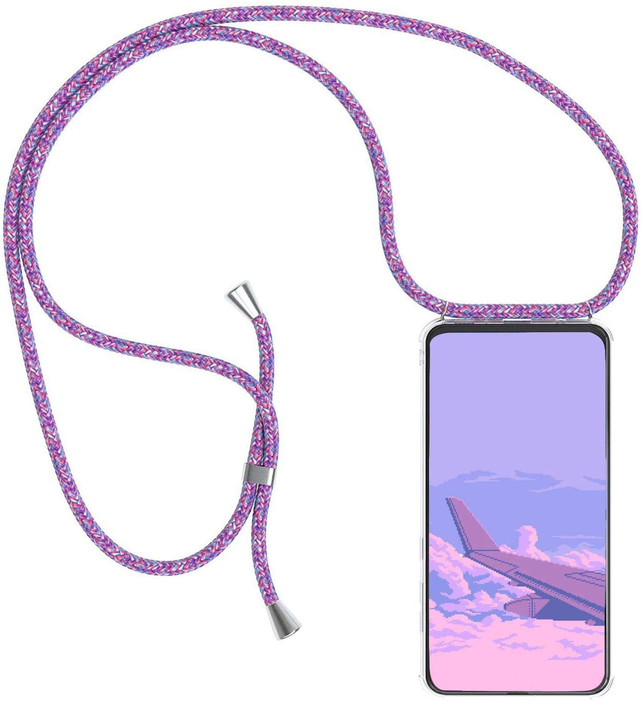 Coque Avec Cordon Pour Huawei Nova 8i & Honor 50 Lite - Transparente TPU - Modèle CAS-38622 - Neuf