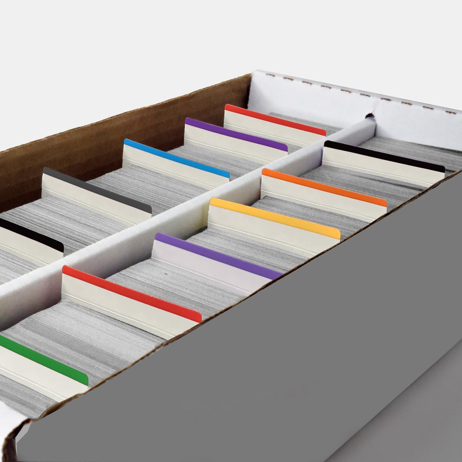 Trading Card dividers, Card Dividers for Storage Boxes, Card Box Dividers for MTG TCG Baseball Sports Card, 160