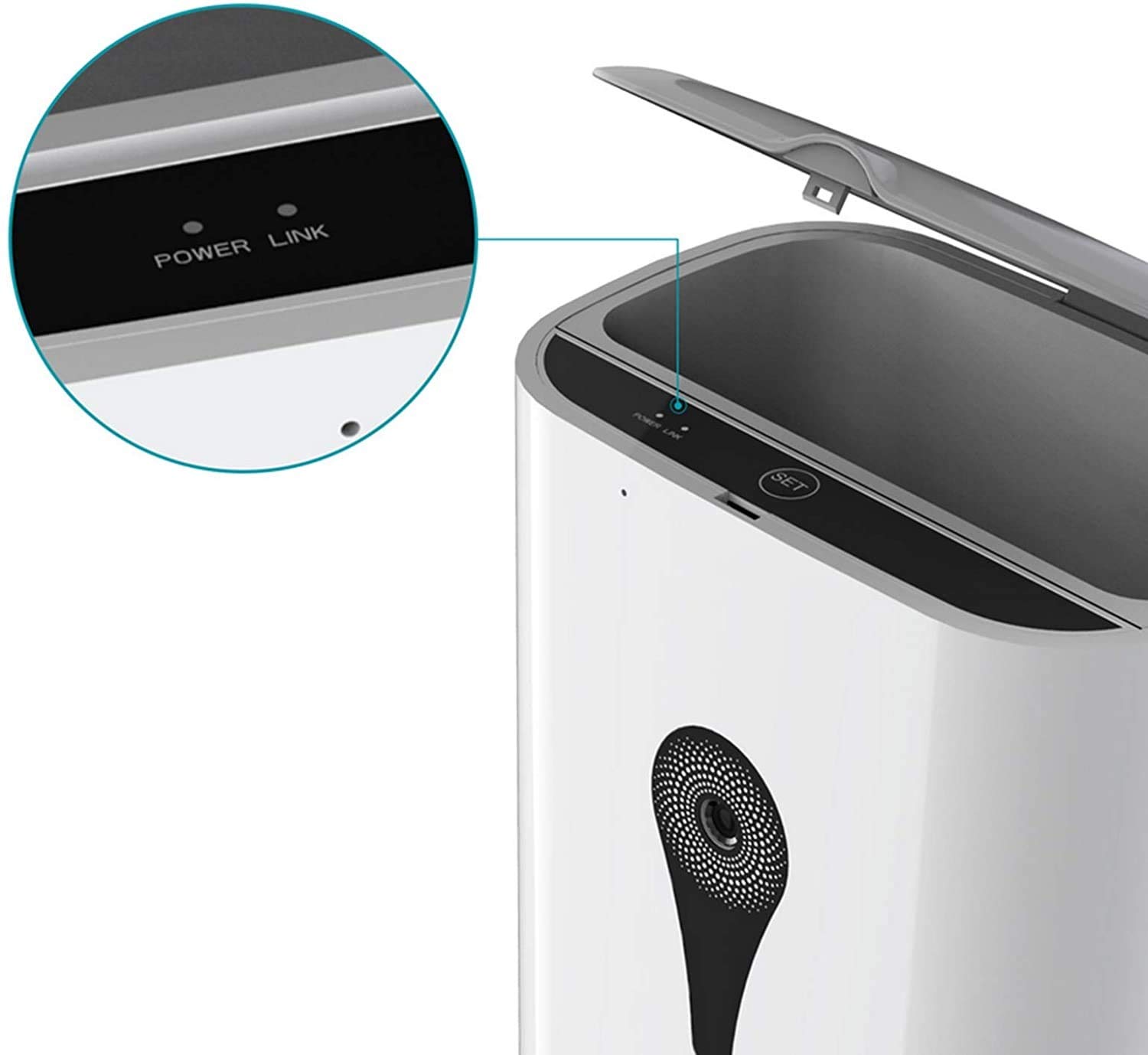 Alimentatore automatico per gatti, distributore di cibo per cani automatico da 4.5L, 1-4 pasti al giorno Recorder vocale e alimentatore per controllo remoto per animali domestici di piccole e me